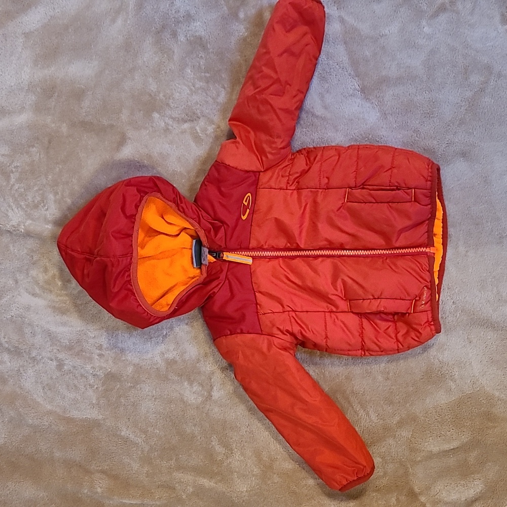 Red & Orange Champion Winter Coat